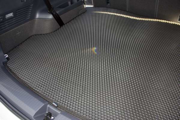 Фото - Коврик из экокожи в багажник авто EVAtech для ID.6 Crozz PRO 7 seats Volkswagen 2021 1 поколение SUV China (VW43843BO1BBLB)