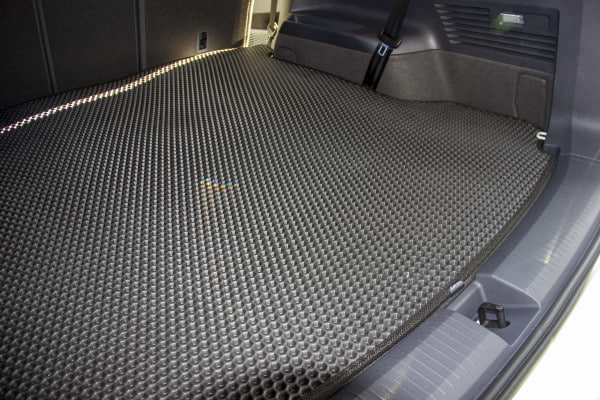 Фото - Коврик из экокожи в багажник авто EVAtech для ID.6 Crozz PRO 7 seats Volkswagen 2021 1 поколение SUV China (VW43843BO1BBLB)