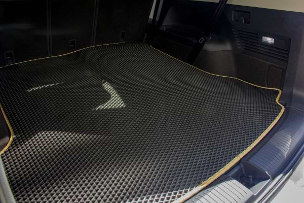 Фото - Коврик из экокожи в багажник авто EVAtech для ID.6 Crozz PRO 7 seats Volkswagen 2021 1 поколение SUV China (VW43843BO1BBLB)