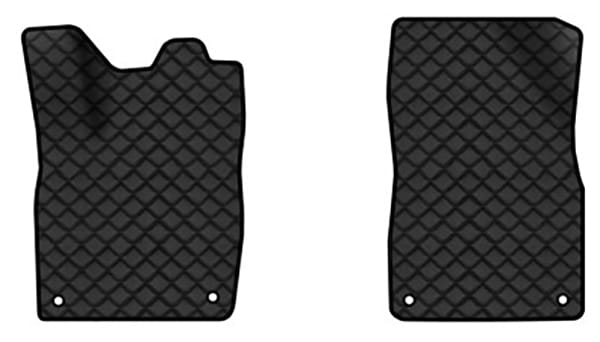 Коврики из экокожи в салон авто передние EVAtech для ID.6 Crozz PRO 7 seats Volkswagen 2021 1 поколение SUV China (VW43843AD2AV4BBLB)