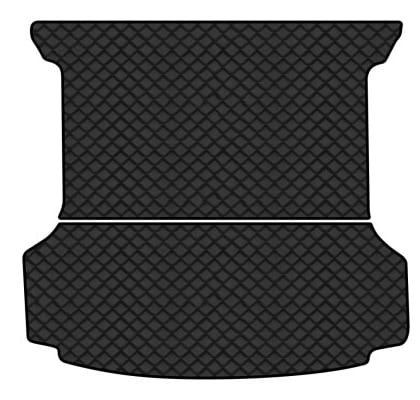 Коврик из экокожи в багажник авто EVAtech для ID.6 Crozz PRO 7 seats Volkswagen 2021 1 поколение SUV China (VW43843BE2BBLB)