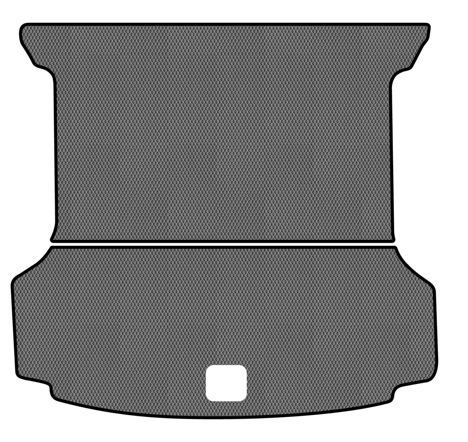 EVA коврик в багажник авто EVAtech для ID.6 Crozz PRO 7 seats Volkswagen 2021 1 поколение SUV China (VW43843BG2RGB)