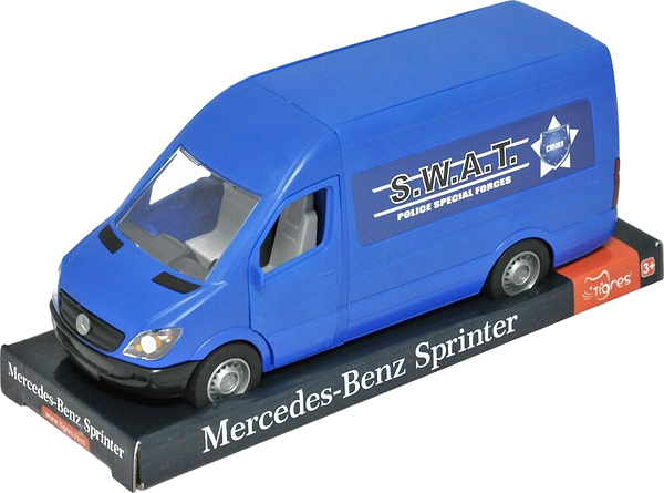 Фото - Коллекционная спецтехника Tigres Mercedes-Benz Sprinter грузовой Синий (39702)