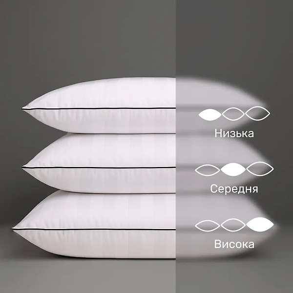 Фото - Подушка стандартна MirSon Royal Eco-Soft Hand Made 499 50х70 см (2200000625106)