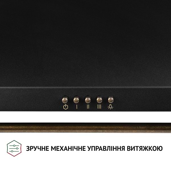 Фото - Вытяжка декоративная Perfelli K 62320 BL 700 LED RETRO