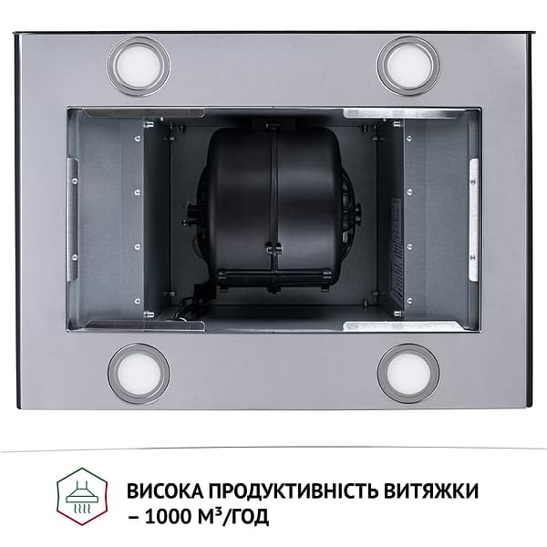 Фото - Витяжка декоративна Perfelli CGS 9632 I 1000 LED