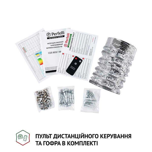 Фото - Витяжка декоративна Perfelli CGS 9632 I 1000 LED