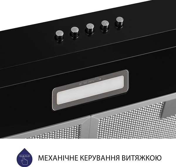 Фото - Витяжка традиційна Minola HPL 604 BL