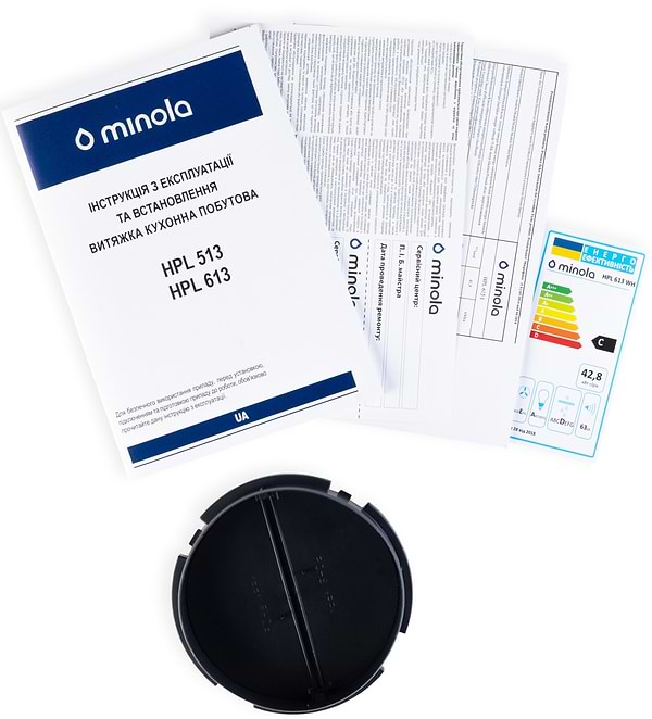 Фото - Витяжка традиційна Minola HPL 613 WH