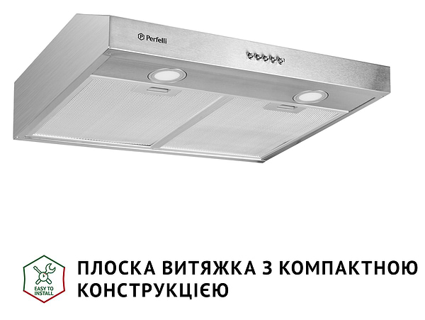 Фото - Витяжка традиційна Perfelli PL 5002 I LED