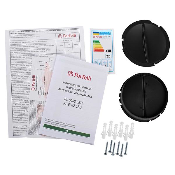Фото - Витяжка традиційна Perfelli PL 5002 I LED