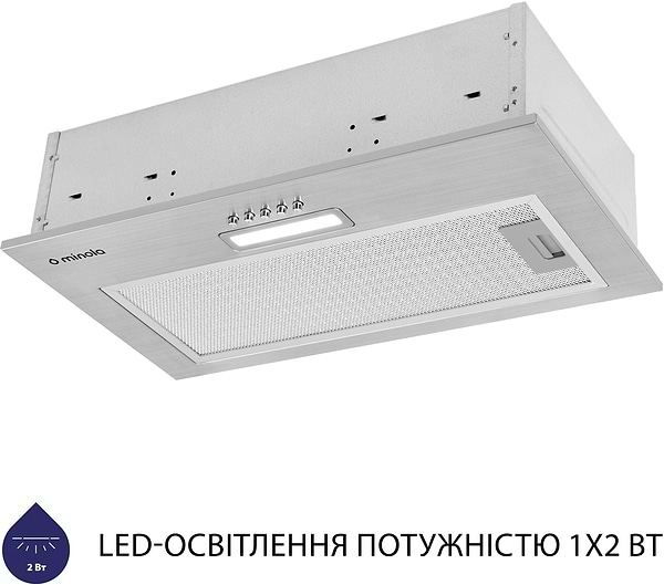 Фото - Витяжка вбудована Minola HBI 5025 I LED