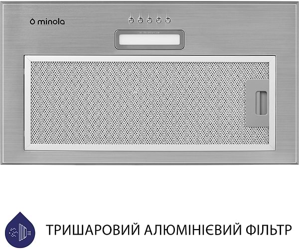 Фото - Витяжка вбудована Minola HBI 5214 I 700 LED