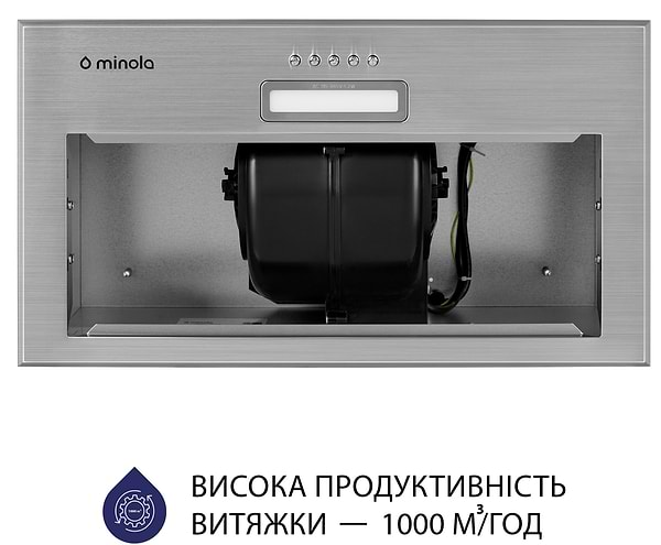 Фото - Вытяжка встраиваемая Minola HBI 5614 I 1000 LED