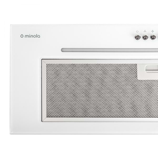 Фото - Вытяжка встраиваемая Minola HBI 7664 WH GLASS 1000 LED Line