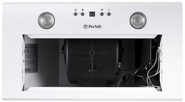 Фото - Витяжка вбудована Perfelli BIET 5854 WH 1200 LED