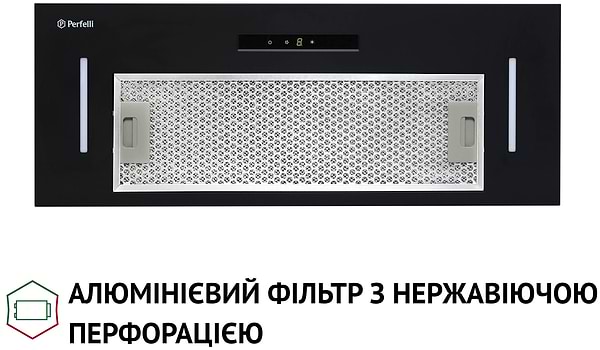 Фото - Витяжка вбудована Perfelli BIS 7653 BL 1000 LED