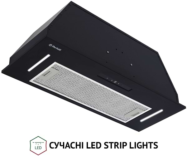 Фото - Витяжка вбудована Perfelli BIS 7653 BL 1000 LED