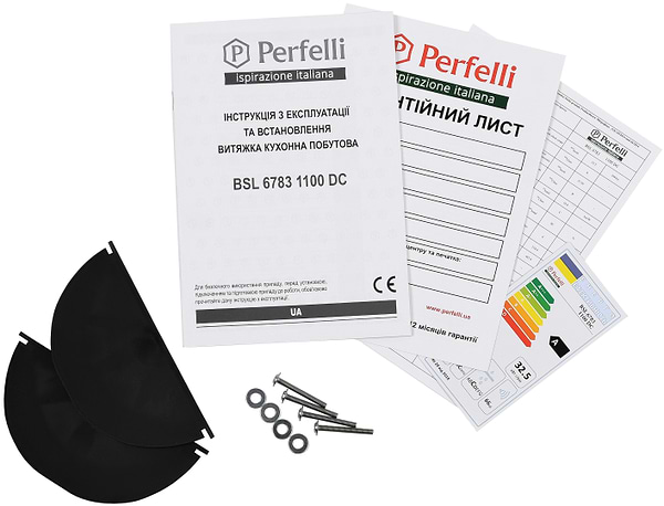 Фото - Витяжка вбудована Perfelli BSL 6783 GR 1100 DC