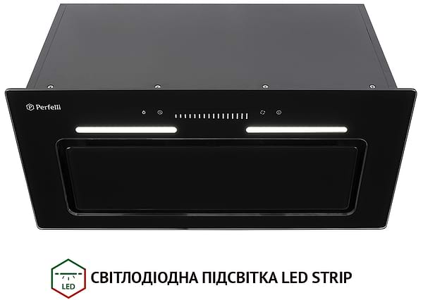 Фото - Витяжка вбудована Perfelli BSL 6783 BL 1100 DC
