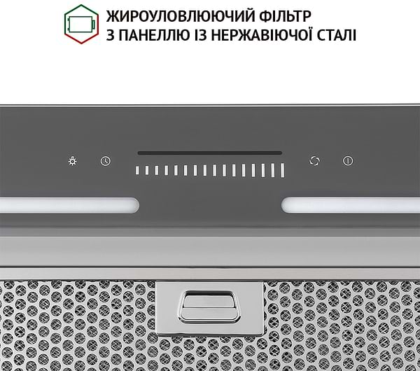 Фото - Витяжка вбудована Perfelli BSL 6783 GR 1100 DC