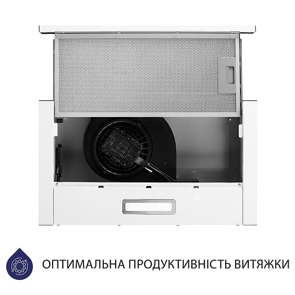 Фото - Витяжка вбудована Minola HTL 514 WH LED