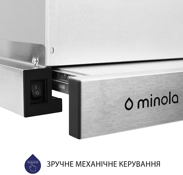 Фото - Вытяжка встраиваемая Minola HTL 614 I LED
