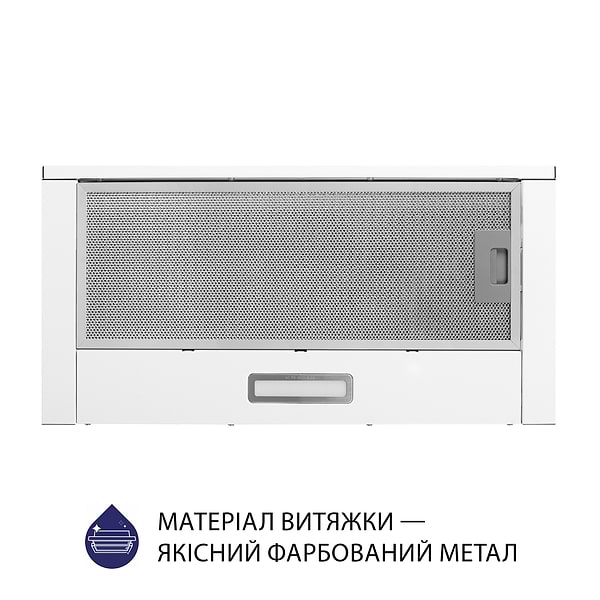 Фото - Витяжка вбудована Minola HTL 614 WH LED