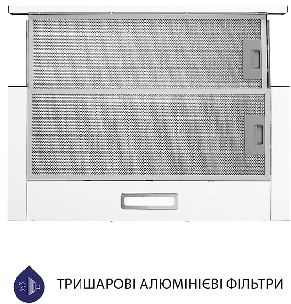 Фото - Витяжка вбудована Minola HTL 614 WH LED