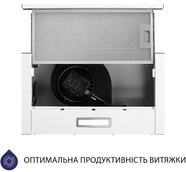 Фото - Витяжка вбудована Minola HTL 614 WH LED