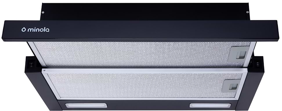 Вытяжка встраиваемая Minola HTL 6215 BL 700 LED