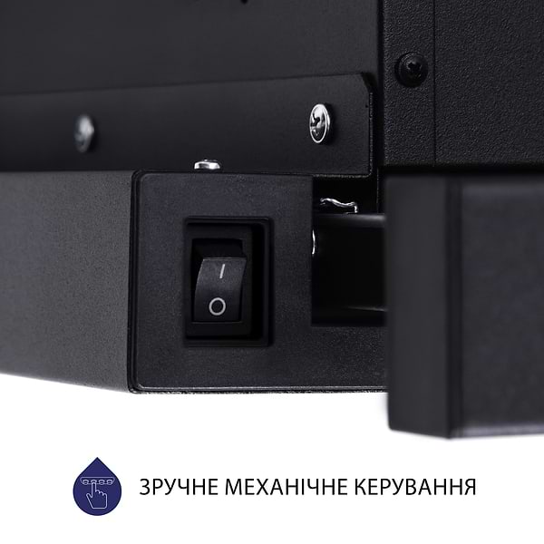 Фото - Витяжка вбудована Minola HTL 6614 BL 1000 LED