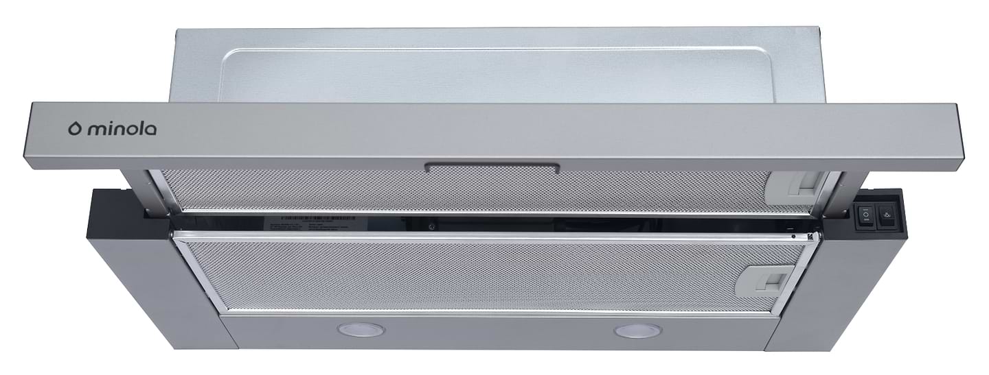 Вытяжка встраиваемая Minola MTL 6212 GR 700 LED - Фото 1