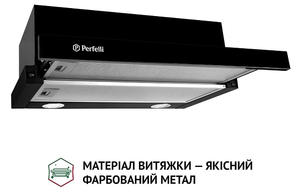 Фото - Вытяжка встраиваемая Perfelli TL 5212 BL 700 LED