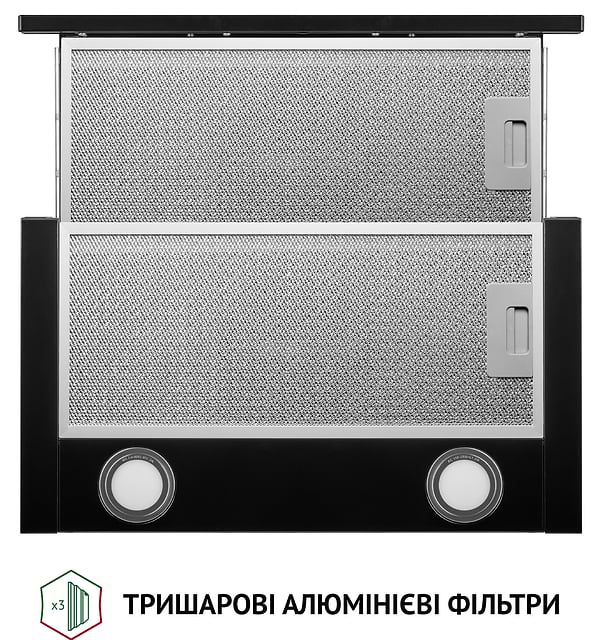 Фото - Вытяжка встраиваемая Perfelli TL 5212 BL 700 LED