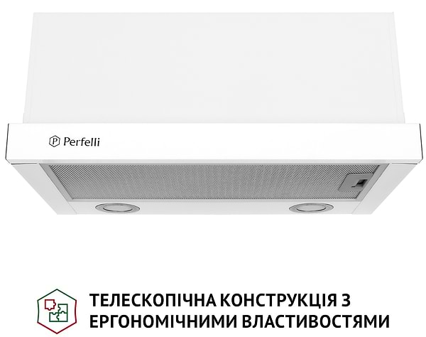 Фото - Вытяжка встраиваемая Perfelli TL 5212 WH 700 LED