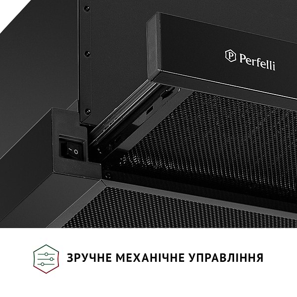 Фото - Витяжка вбудована Perfelli TL 6622 Full BL 1000 LED