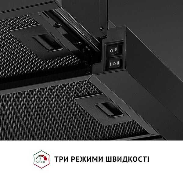Фото - Витяжка вбудована Perfelli TL 6622 Full BL 1000 LED