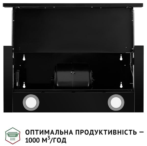 Фото - Витяжка вбудована Perfelli TL 6622 Full BL 1000 LED
