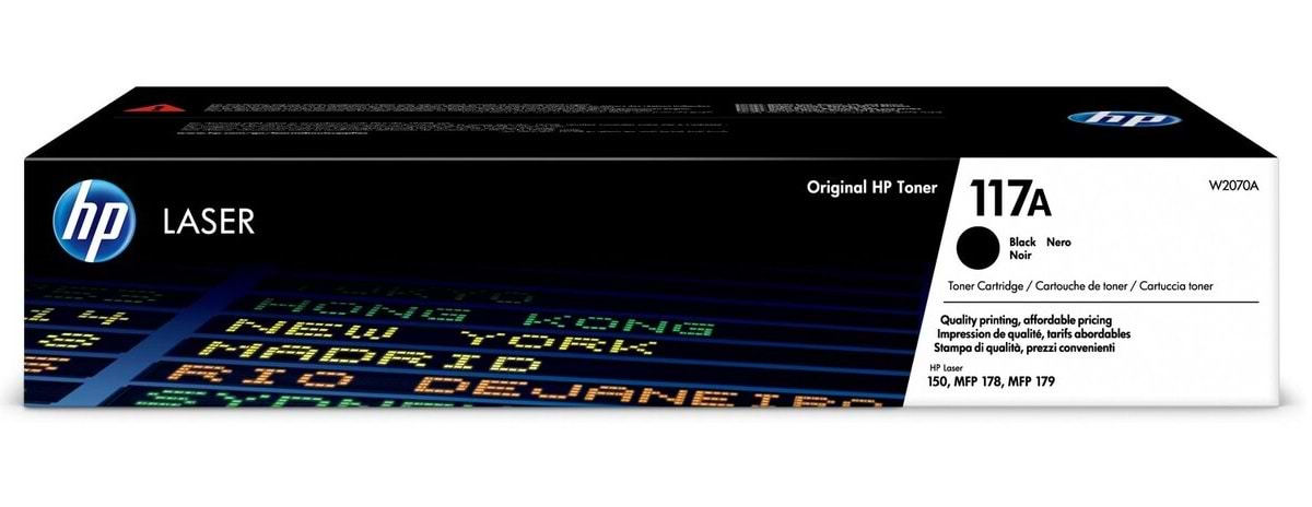 Картридж для лазерных принтеров/МФУ HP 117A CL 150a/150nw/178nw/179fnw Black (W2070A) - Фото 1