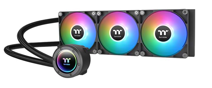 Водяная система охлаждения Thermaltake TH420 ARGB Sync  (CL-W376-PL14SW-A)