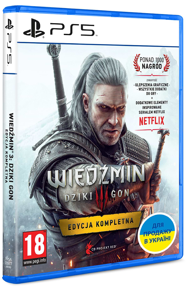 Фото - Ігровий диск PS5 The Witcher 3: Wild Hunt Complete Edition