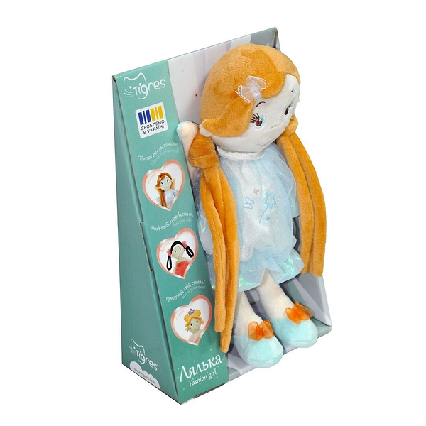 Фото - Мягкая игрушка Tigres Мелиса fashion girl (ЛЯ-0048)