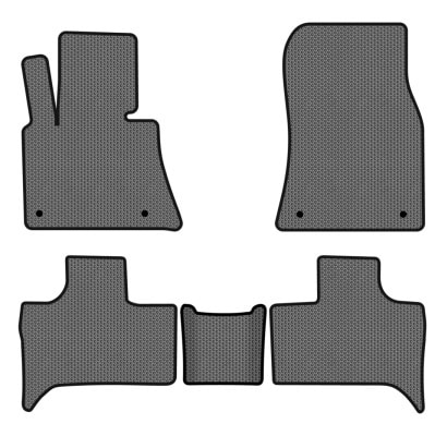 EVA коврики в салон авто EVAtech для X5 (E53) Restyling BMW 2003-2006 1 поколение SUV EUBM12222C5BW4SGB