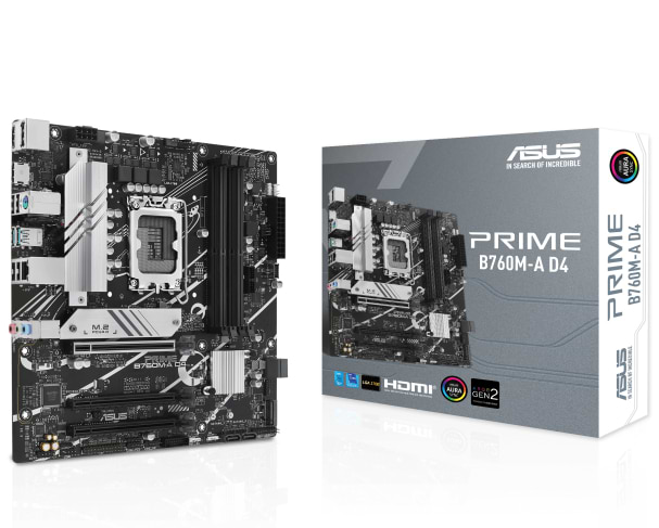Материнська плата Asus PRIME B760M-A D4-CSM DDR4