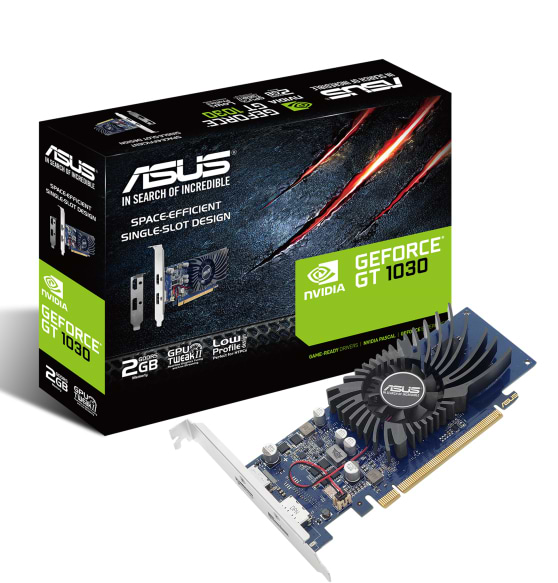 Фото - Відеокарта Asus Nvidia GeForce (GT1030-2G-BRK)