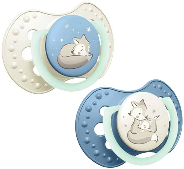 Фото - Динамическая пустышка Lovi 3-6 м-цев 2 шт. Night&Day Boy (22/914boy)