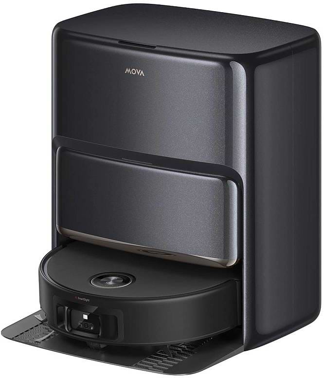 Фото - Робот-пылесос моющий Mova Z60 Ultra Roller Complete Black-EUA (RLZ83CE-1)