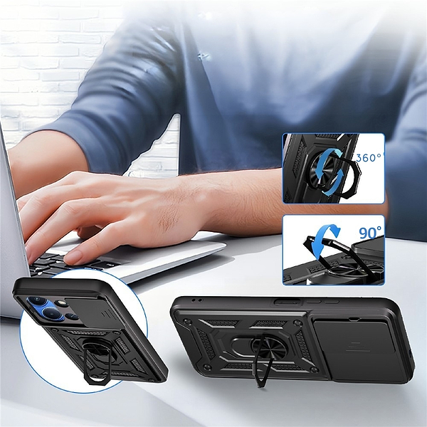 Фото - Чохол для смартфону BeCover Military for Xiaomi Redmi 15С 4G/5G Black (713925)