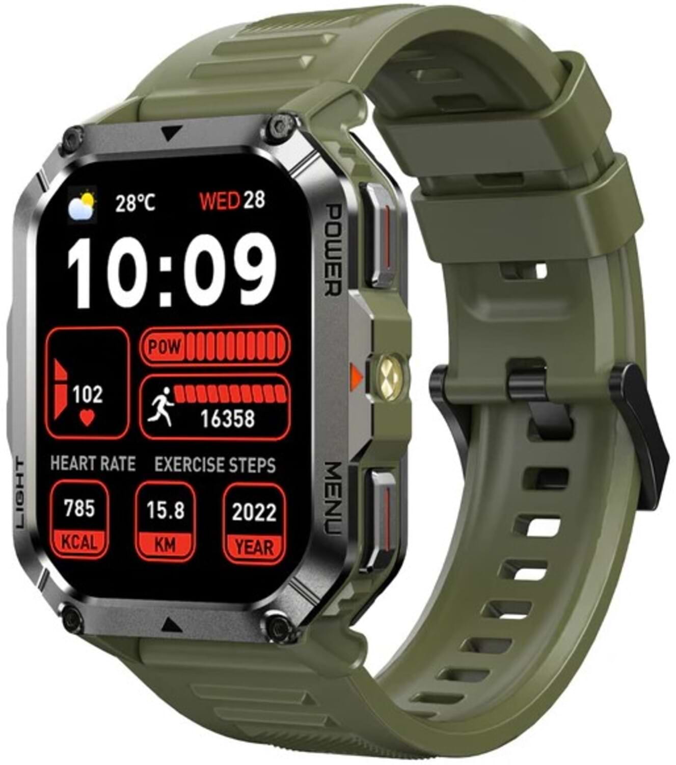Смарт-часы Blackview W70 Pro Green - Фото 1
